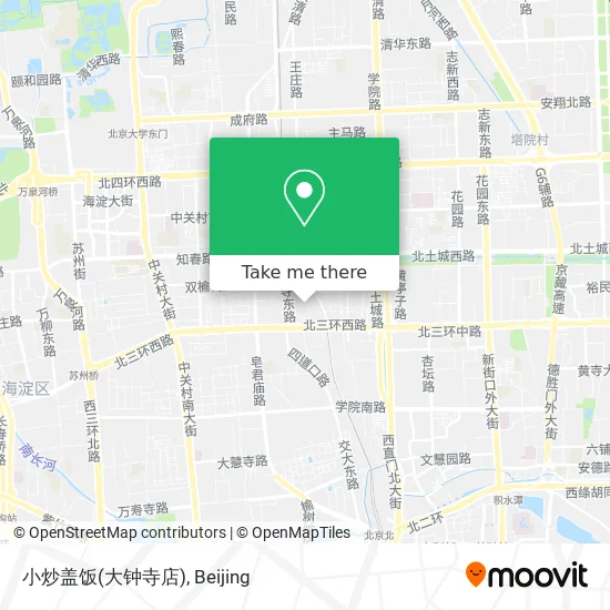 小炒盖饭(大钟寺店) map