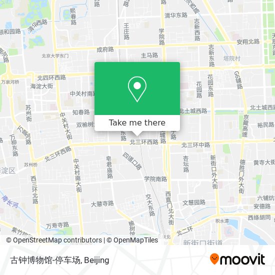 古钟博物馆-停车场 map