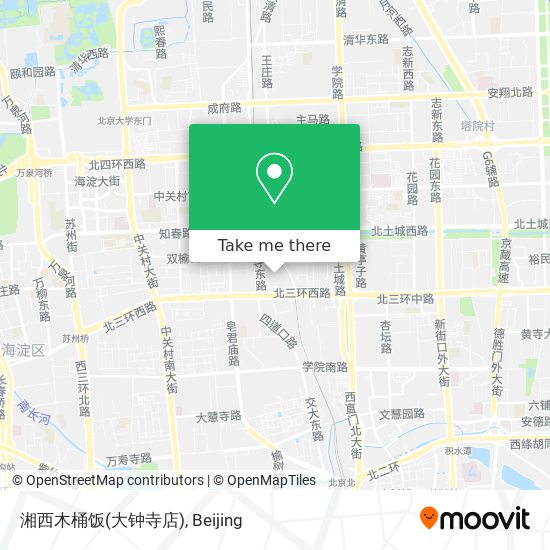 湘西木桶饭(大钟寺店) map