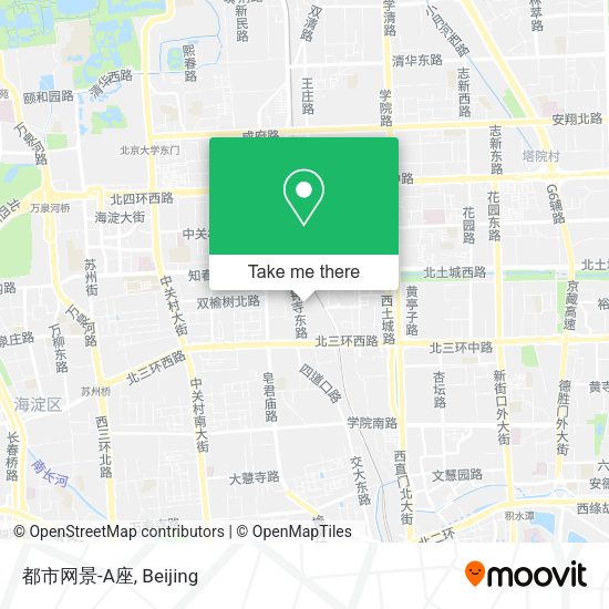 都市网景-A座 map