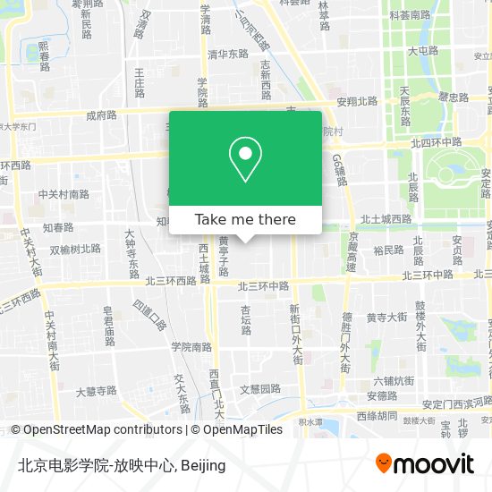 北京电影学院-放映中心 map