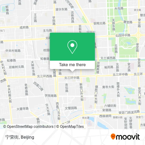宁荣街 map