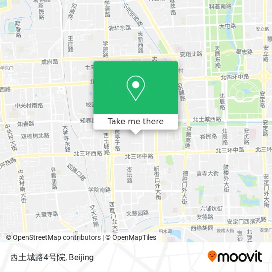 西土城路4号院 map