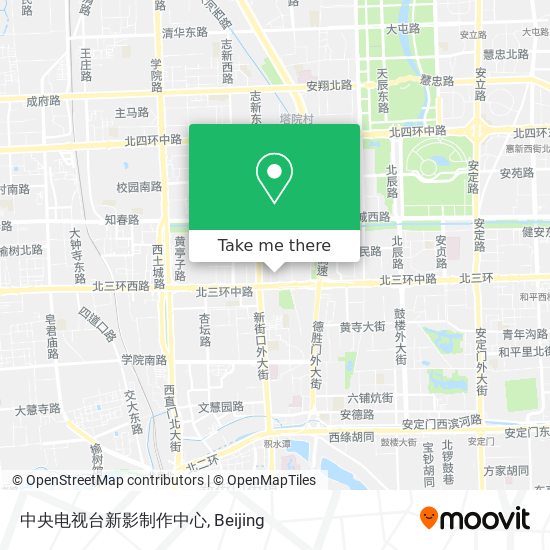 中央电视台新影制作中心 map