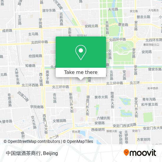 中国烟酒茶商行 map