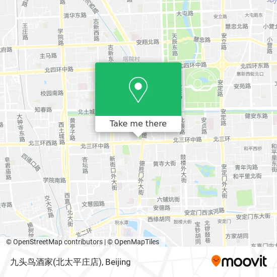九头鸟酒家(北太平庄店) map