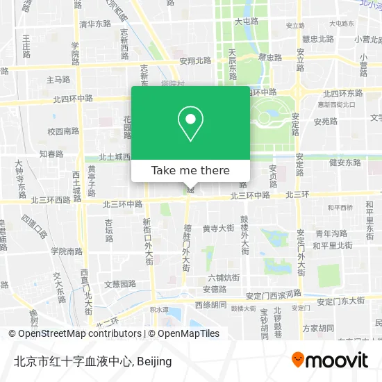 北京市红十字血液中心 map
