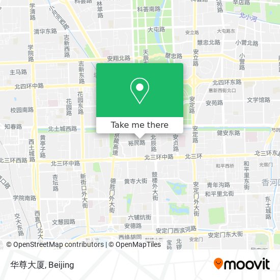 华尊大厦 map