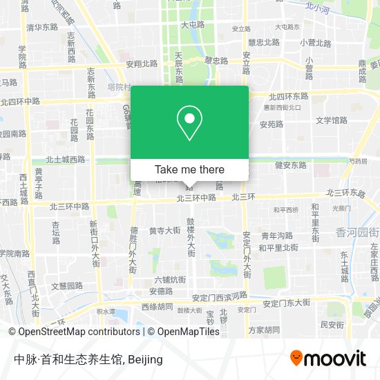 中脉·首和生态养生馆 map