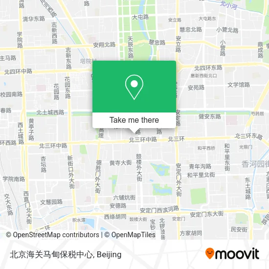 北京海关马甸保税中心 map