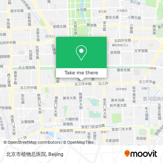 北京市植物总医院 map