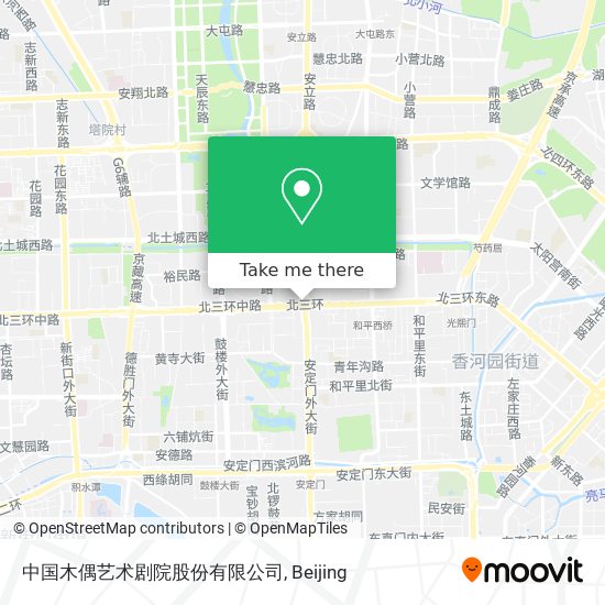 中国木偶艺术剧院股份有限公司 map