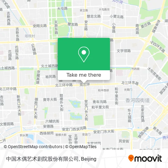 中国木偶艺术剧院股份有限公司 map