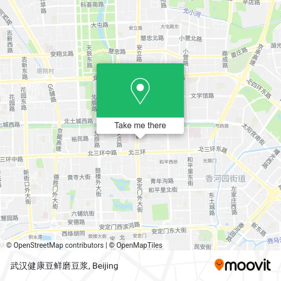 武汉健康豆鲜磨豆浆 map