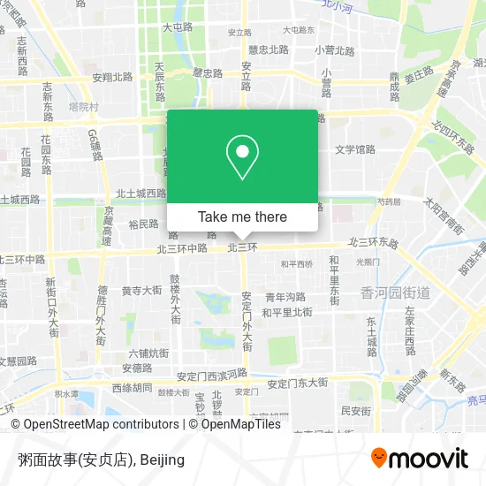 粥面故事(安贞店) map