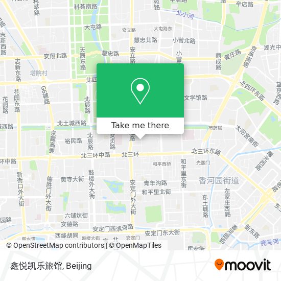 鑫悦凯乐旅馆 map