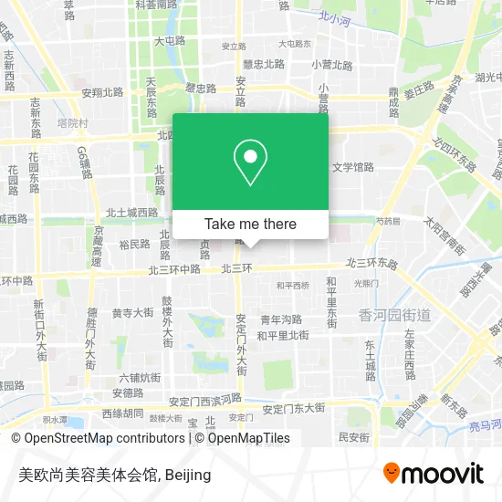 美欧尚美容美体会馆 map