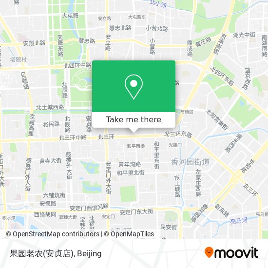 果园老农(安贞店) map
