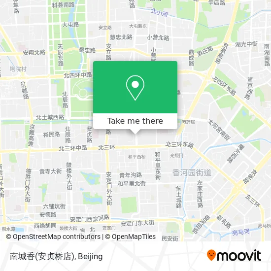南城香(安贞桥店) map