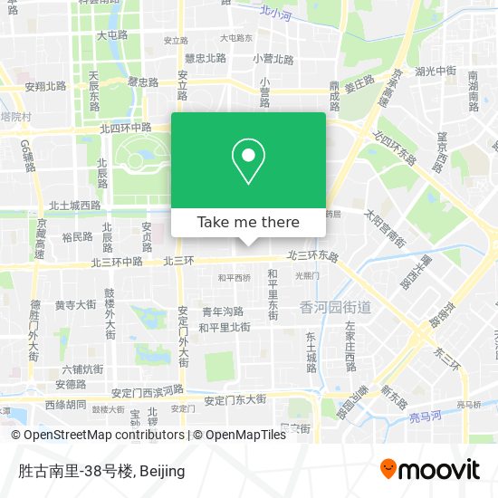 胜古南里-38号楼 map