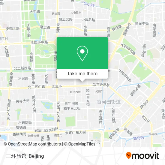 三环旅馆 map