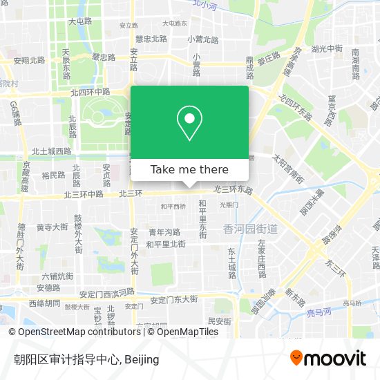 朝阳区审计指导中心 map