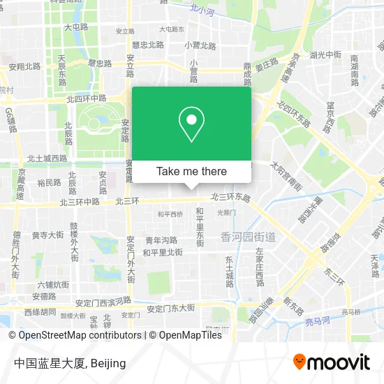 中国蓝星大厦 map