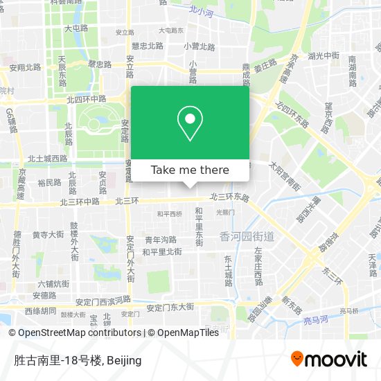 胜古南里-18号楼 map