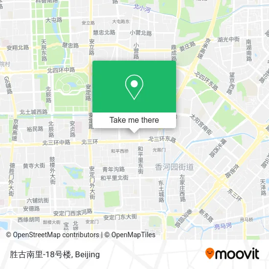 胜古南里-18号楼 map