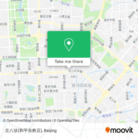 京八珍(和平东桥店) map
