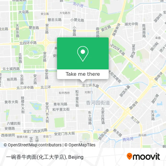 一碗香牛肉面(化工大学店) map