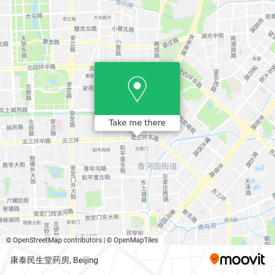康泰民生堂药房 map