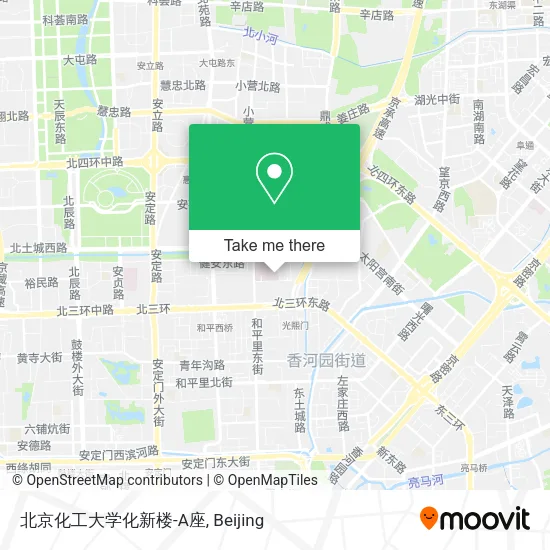北京化工大学化新楼-A座 map