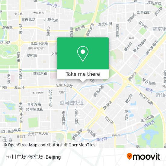 恒川广场-停车场 map