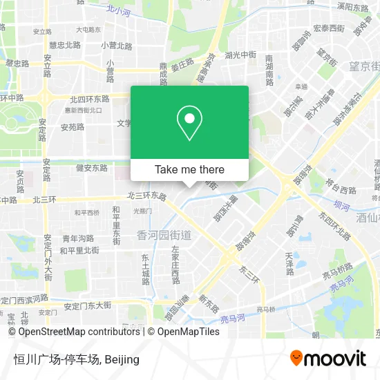 恒川广场-停车场 map