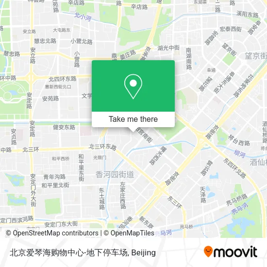 北京爱琴海购物中心-地下停车场 map