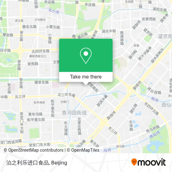 泊之利乐进口食品 map