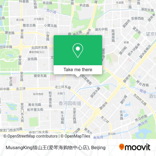 MusangKing猫山王(爱琴海购物中心店) map