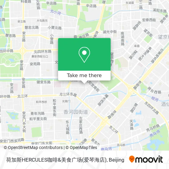 荷加斯HERCULES咖啡&美食广场(爱琴海店) map