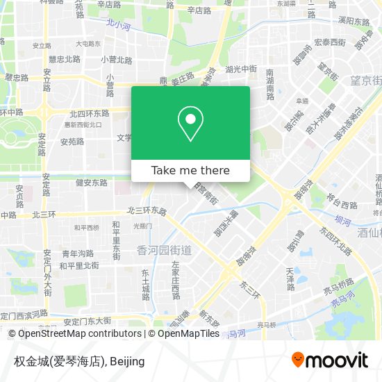 权金城(爱琴海店) map