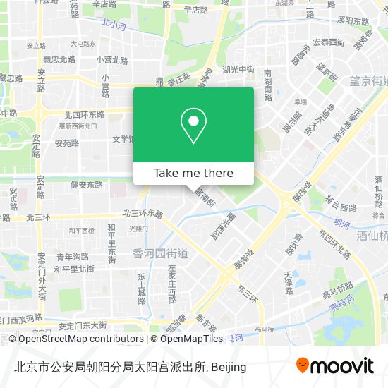 北京市公安局朝阳分局太阳宫派出所 map