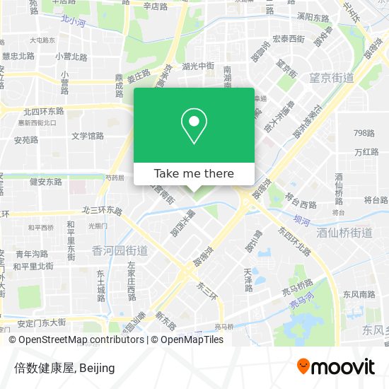 倍数健康屋 map