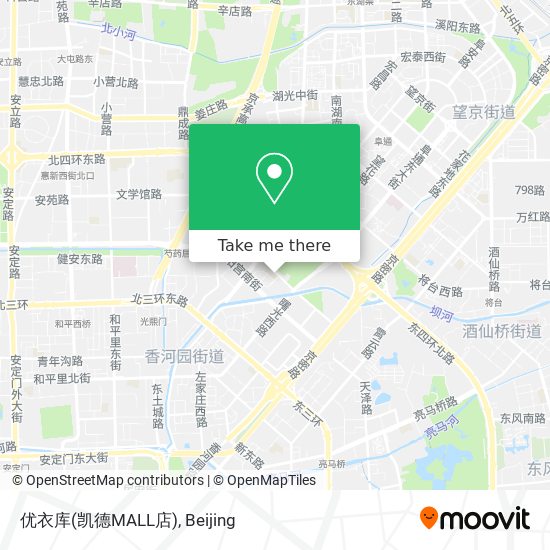 优衣库(凯德MALL店) map