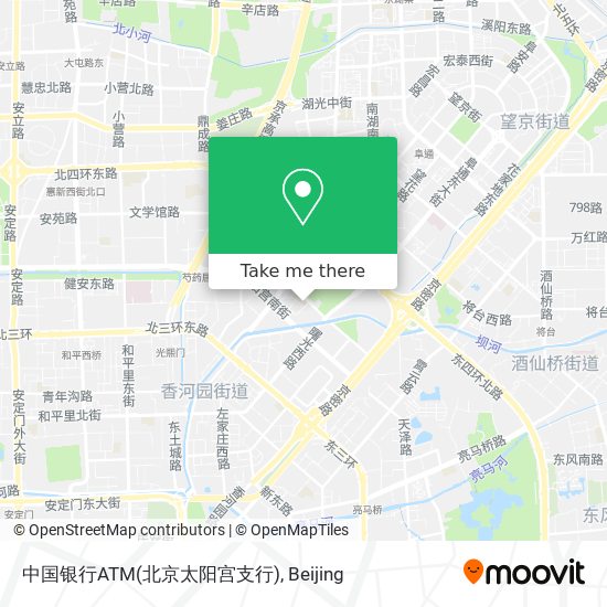 中国银行ATM(北京太阳宫支行) map