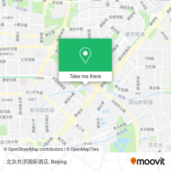 北京共济国际酒店 map