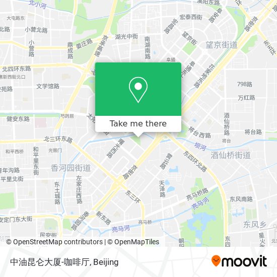 中油昆仑大厦-咖啡厅 map
