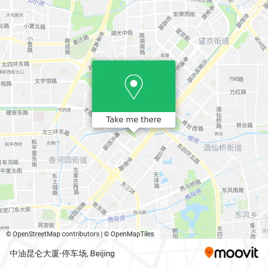 中油昆仑大厦-停车场 map