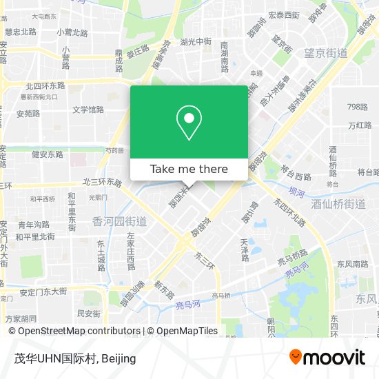 茂华UHN国际村 map