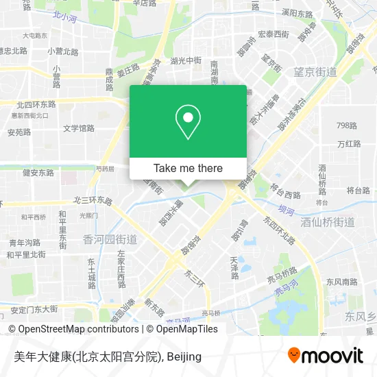 美年大健康(北京太阳宫分院) map
