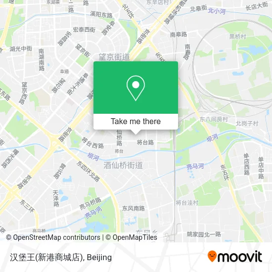 汉堡王(新港商城店) map
